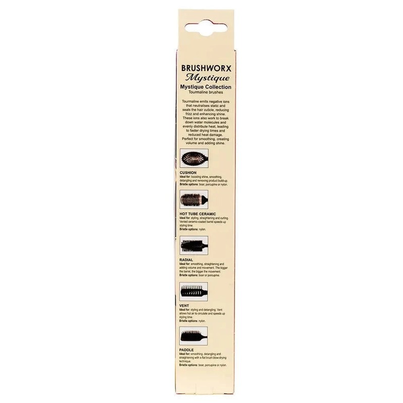 Brushworx Mystique Tourmaline Radial Hot Tube - XSmall 30mm