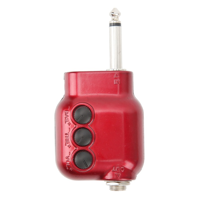 Guitar Pre Amplifier Mini Preamp 6.35mm Plug for Acoustic Guitars