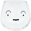 Crayon Shin-chan Wobbling Glass, White