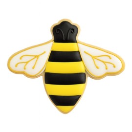 Honey Bumble Bee 2.75 Inch Cookie Cutter from The Cookie Cutter Shop – Tin Plated Steel - Made in the USA