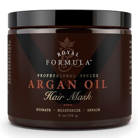 Royal Formula Argan Oil Hair Mask - Deep Conditioner - Repair Dry, Damaged & Color Treated Hair Haircare After Shampoo