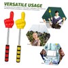 Ipetboom 2pcs Telescopic Hand Pointers with Soft Handles Extendable Finger