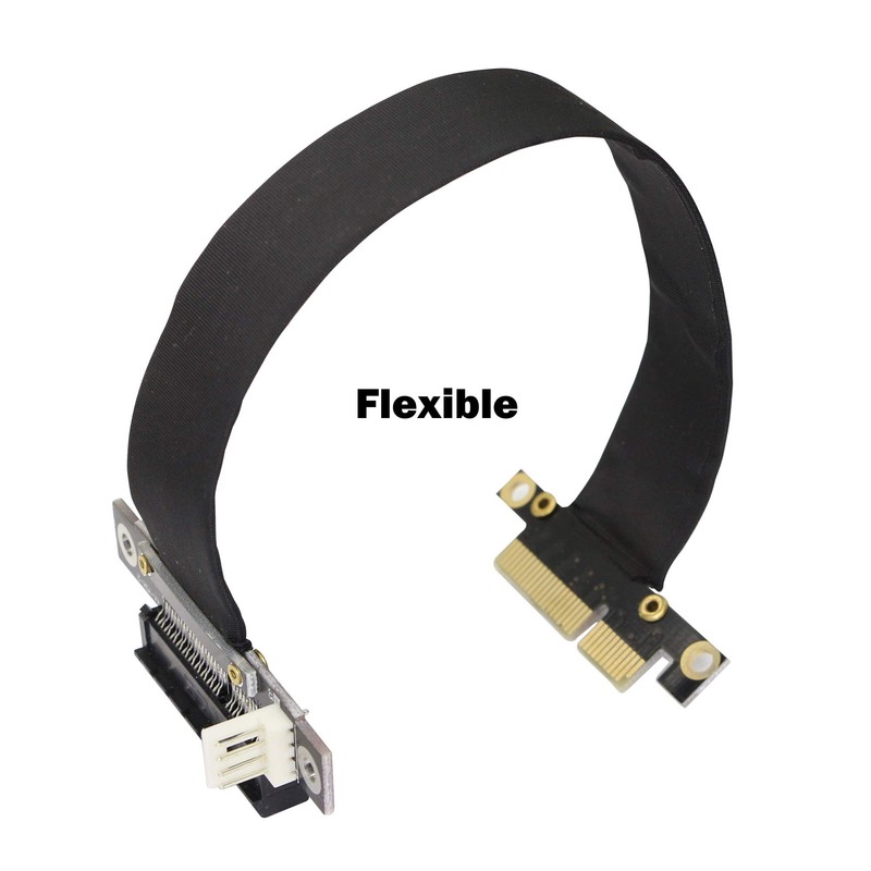 GINTOOYUN PCIe 4X Extension Cable, PCI-Express 3.0 Male to Female