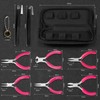 LEONTOOL Mini Accessory Pliers 6-Piece Set 3 Inches Mini Pliers