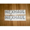 Aftermarket Nexhaul Enclosed Trailer Decals (Set 2) Black 18” Replacement