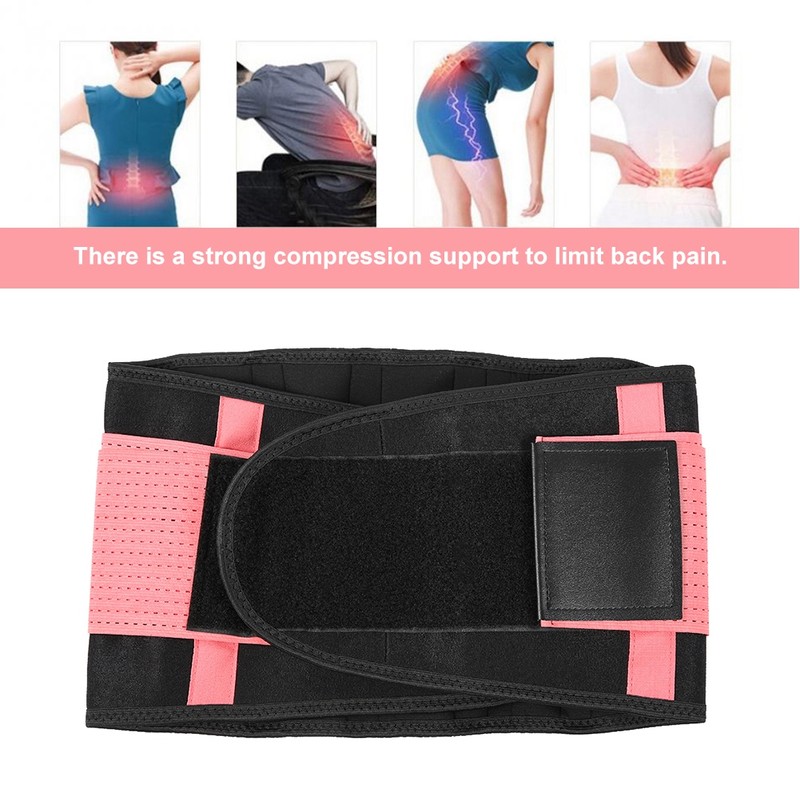 Elastic Adjustable Breathable Waist Belt Lumbar Support Fitness Sports Protection