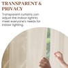 Dreaming Casa Solid Sheer Curtains 96 Inches Long Taupe Rod