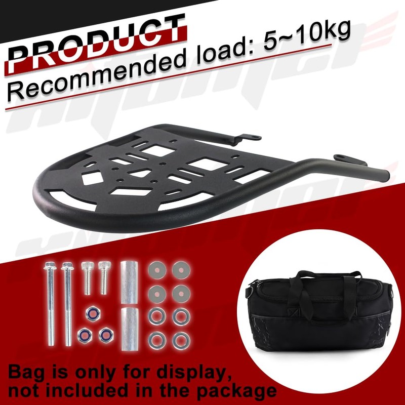 Xitomer Luggage Rack Fit for TW200 1987-2026 TW200 Motorcycle Cargo