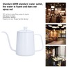 Coffee Kettle Stainless Steel Mini Portable White Thin Mouth Pour