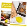 Ciieeo 2pcs Lemon Shaped Kitchen Timer Mechanical Cooking Timer for