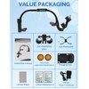 Dental Loupes with Light 3.5X 420mm, Head-Mounted Surgical Loupes Binoculars