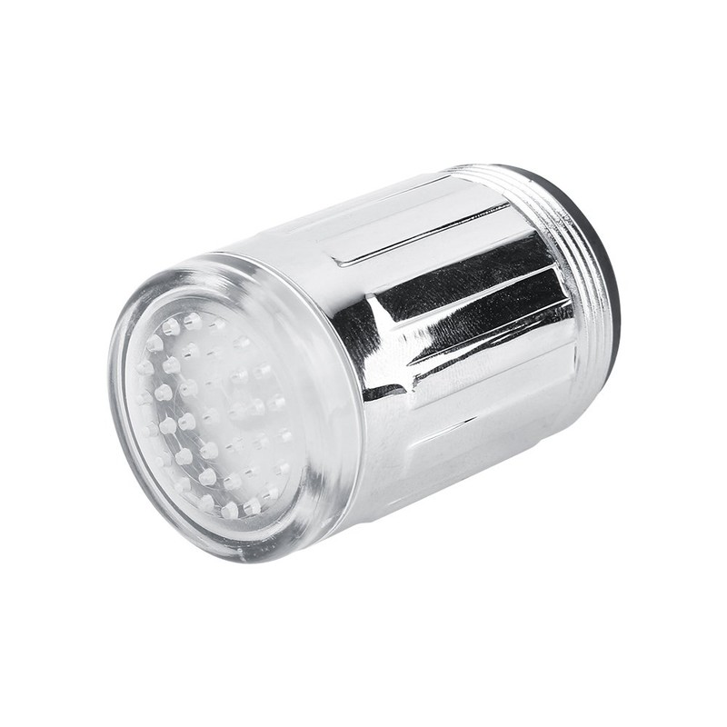 3 Colors Changing LED Faucet, LED Light Changing Glow Temperature