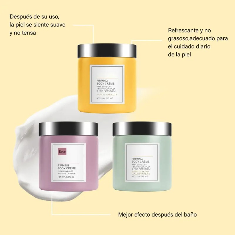 Champagne Lift Body Creme, Skin Moisturizer Tightens 200g*3