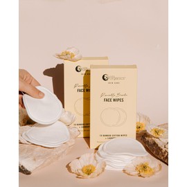 Nutra Organics Reusable Bamboo Face Wipes 10 pack