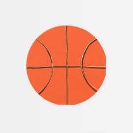 Meri Meri Servilletas de baloncesto (paquete de 16)
