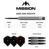 Mission Callum Goffin 90% Steel Darts 22 g