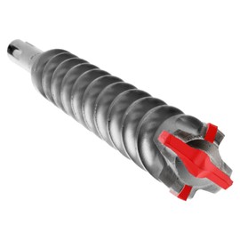 Diablo Rebar Demon SDS-Max 4-Cutter Carbide-Tipped Hammer Drill Bit - 1-3/8" Diameter, 21" Length, 16" Working Length - DMAMX1330