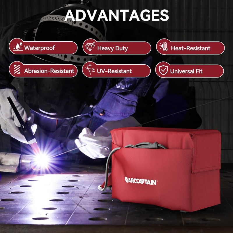 ARCCAPTAIN Welder Cover, Waterproof Protective Cover, Reusable and Foldable Dust