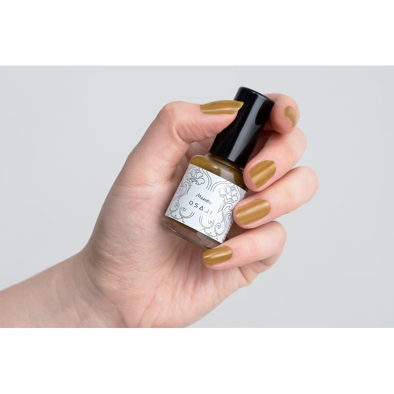 OSAJI Uplift Nail Color, Formulated with Herbal Extract, Beautiful Gloss,