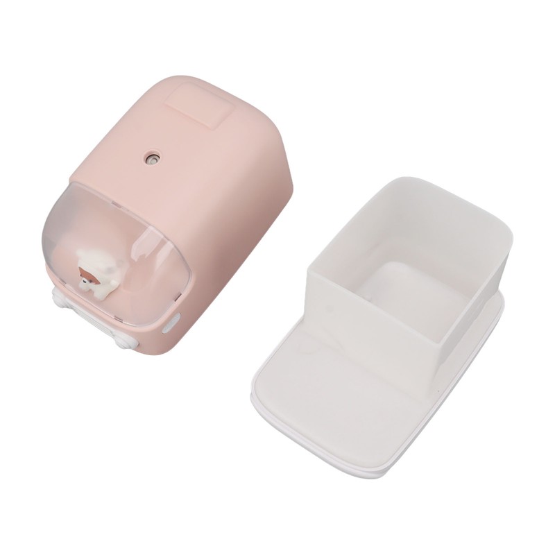 Cute Small Humidifier 350ml Bear Bus Shape USB Charging Portable