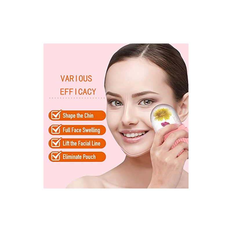 XHJRI Ice Cube Roller Massager for Face and Neck