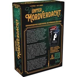 Goliath Under Suspicion of Murder, Card Game from 14 Years, Crime Game for 3 to 8 Players