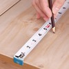Mr. Pen- Retractable Tape Measure 25 ft, 2 Pack, Sky