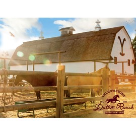 Buffalo Games - Yellowstone - Dutton Ranch - 1000 Piece Jigsaw Puzzle for Adults Challenging Puzzle Perfect for Game Nights - Finished Puzzle Size is 26.75 x 19.75