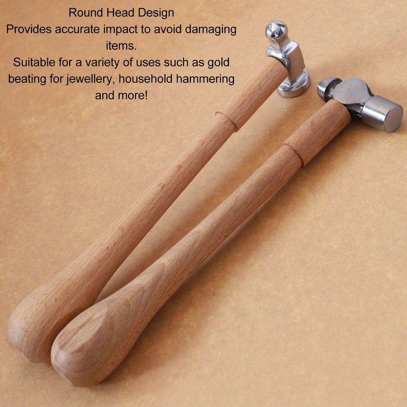 Ball Pein Hammer Chinese Style Multifunctional Polished Round Head Ball