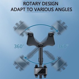 Miniduino 360° Car Phone Holder Rotatable And Retractable Rearview Mirror Mount Universal