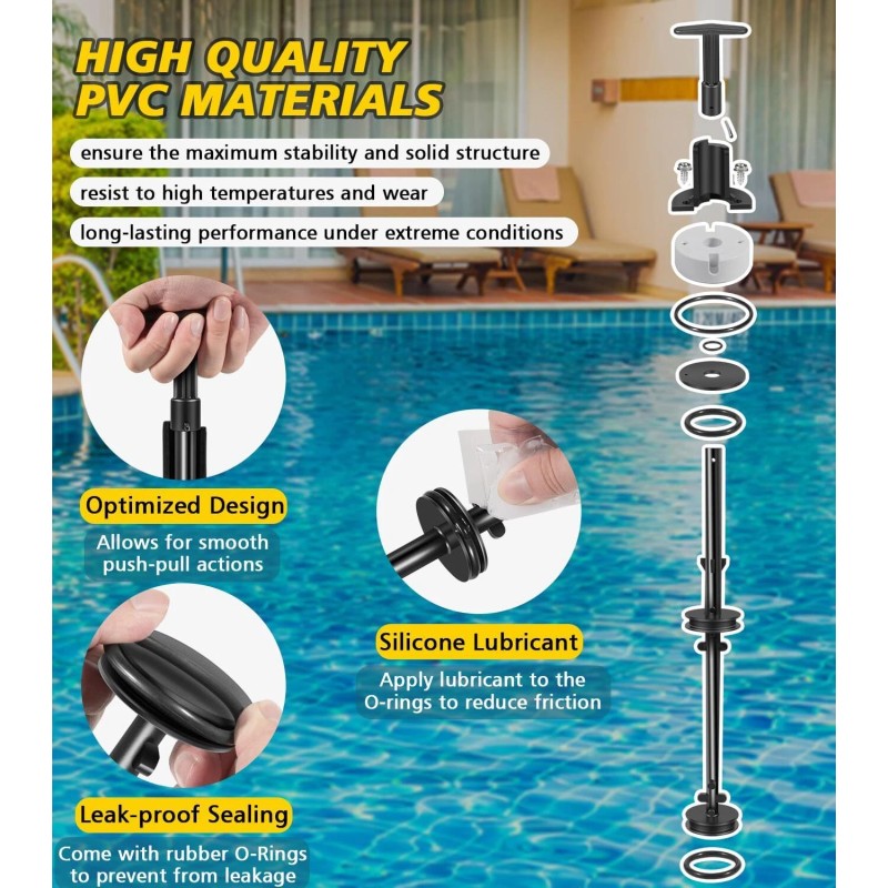 for Pentair FNS and FNS Plus Backwash Valve Piston Rod