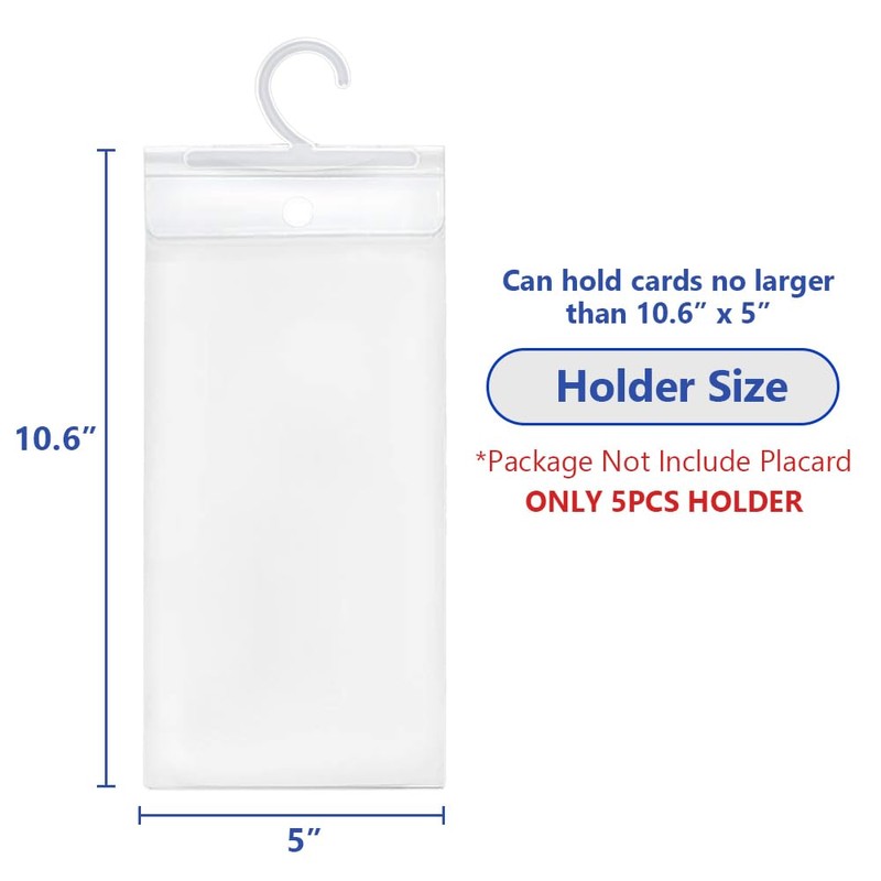 BEMAXYE Handicap Placard Holder - Disabled Parking Permit Protector Cover