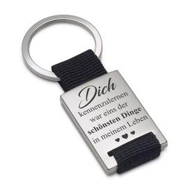 Lieblingsmensch Keyring Model: Get to Know You, Textile, Keyring