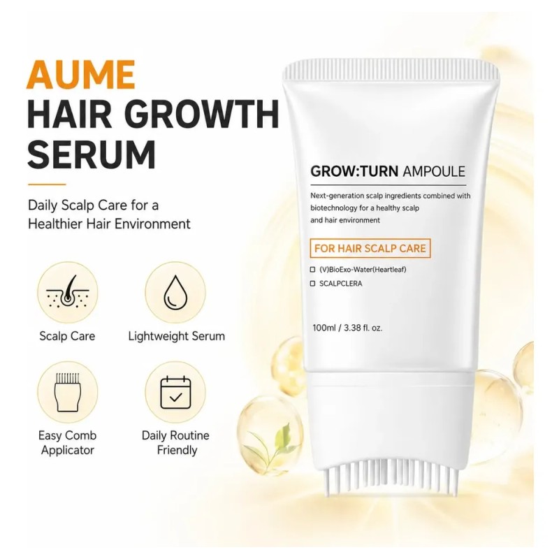 Suero For El Crecimiento Del Cabello Aume, Con Peine