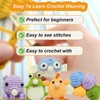Crochet Kit for Beginners 4PCS Crochet Animal Kit for Adults