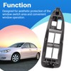 Master Power Window Switch Bezel Trim Fits for 1997-2001 Toyota