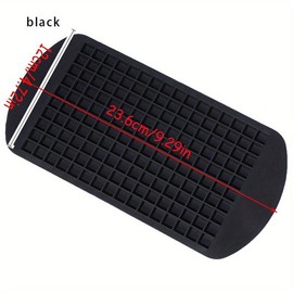 Ice Cube Tray, 160-grid Silicone Fruit Ice Cube Maker, DIY Small Square Ice Cube Mold for Kitchen, Fall Decor