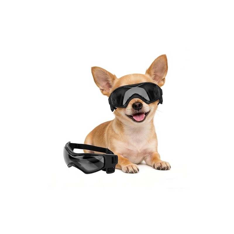 anteojos de sol Chihuahua extra pequeñas con protección ocular para