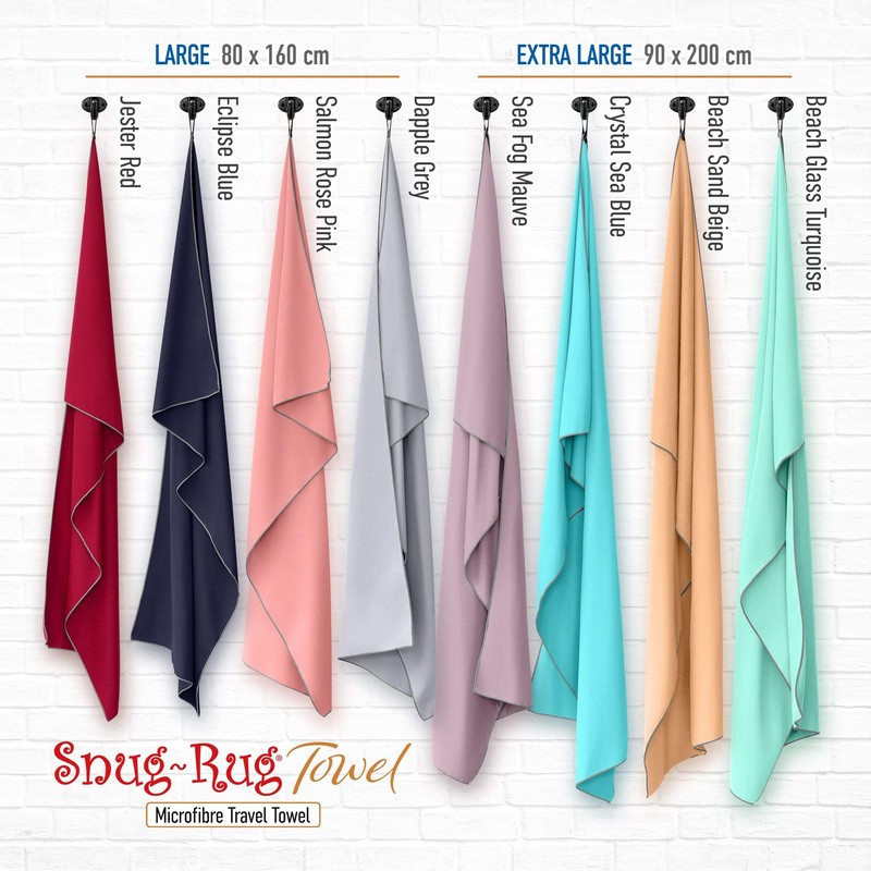 Snug Rug Microfibre Beach Towel Large 80 x 160cm –