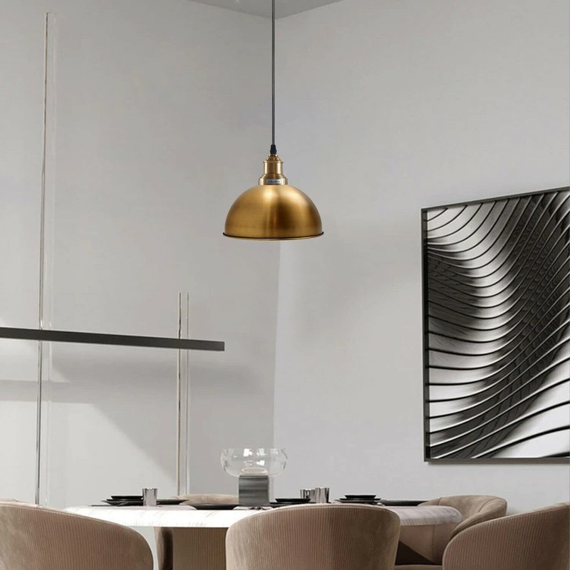 LEDSone Metal Lampshade Easy Fit Retro Industrial Ceiling Lighting Pendant