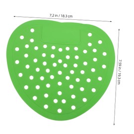 FELTECHELECTR 16PCS Urinal Screen Deodorizer Mats for Men's Bathroom Long-lasting Scent Anti-Clog Filter for Toilets Easy Installation Urinal Pads for Restrooms