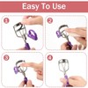 PLABBDPL 40 x Replacement Pads, Eyelash Curler Rubber, Eyelash Curler