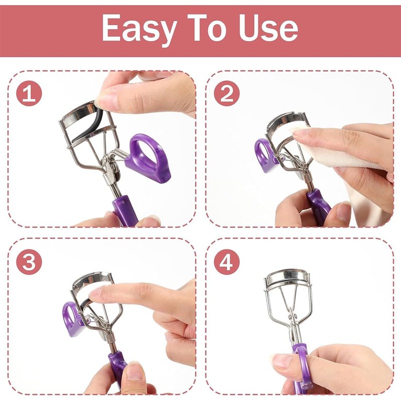 PLABBDPL 40 x Replacement Pads, Eyelash Curler Rubber, Eyelash Curler