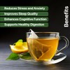 BLUE TEA - Lemon Balm Tea - 10 Count -