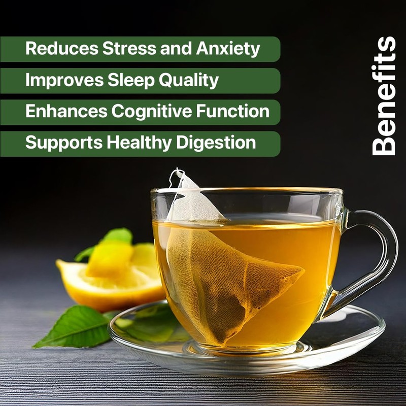 BLUE TEA - Lemon Balm Tea - 10 Count -