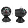 XINLIYA Car Compass, Vehicle Compass Ball with Bottom Stick, Dash