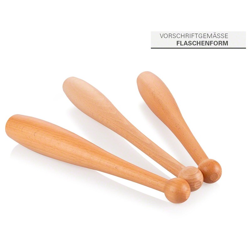 Sport-Tec 36cm Hardwood Gym Club Juggling Clubs