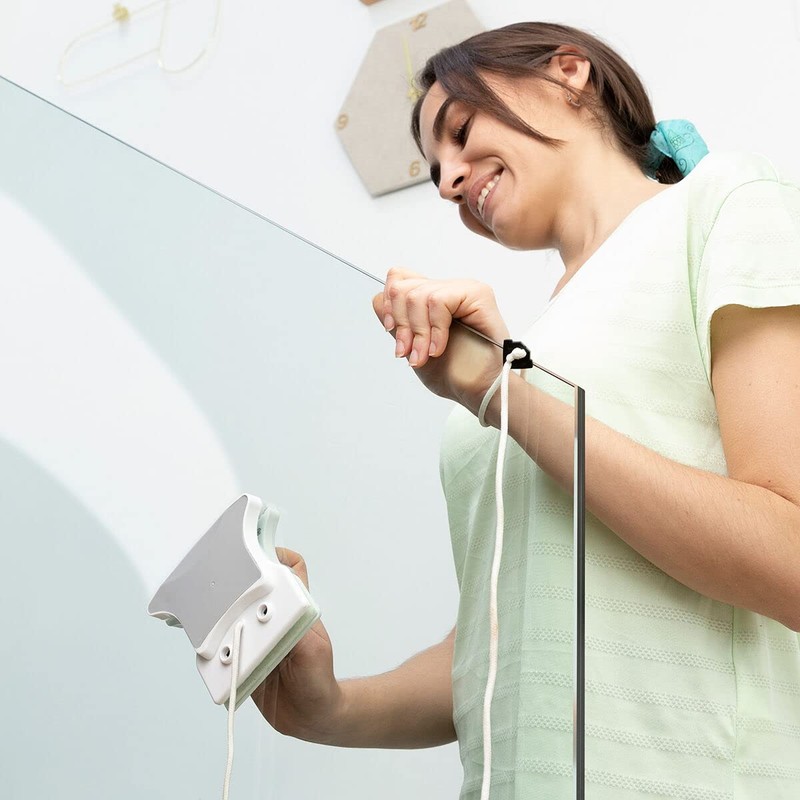 InnovaGoods V0103711 Magly Magnetic Windscreen Wiper, Plastic, White