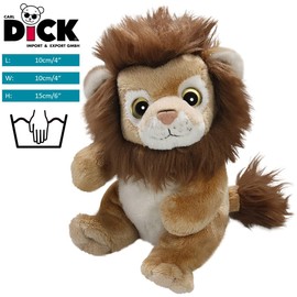 Carl Dick Lion 6 inches, 15cm, Plush Toy, Soft Toy 3028002