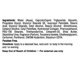 Collagen PREMIUM SKIN CARE Cream 2oz COLAGENO CREMA VITAMIN E , 5 JAR PACK